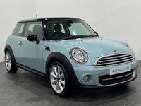 USED 2011 61 MINI HATCH COOPER 1.6 COOPER 3d 122 BHP Ice Blue, Chilli pack, 17" Conical alloy wheels,