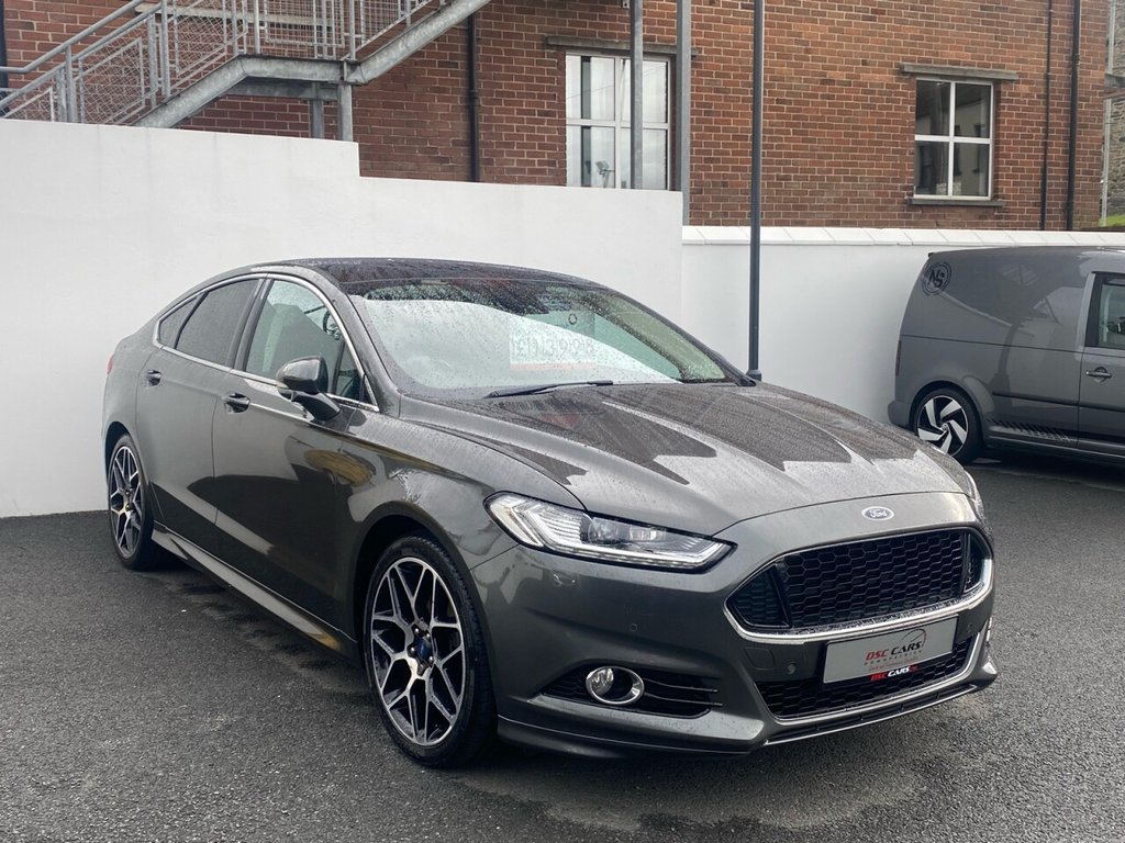USED 2016 16 FORD MONDEO 2.0 TITANIUM TDCI 5d 177 BHP FULL BLACK LEATHER