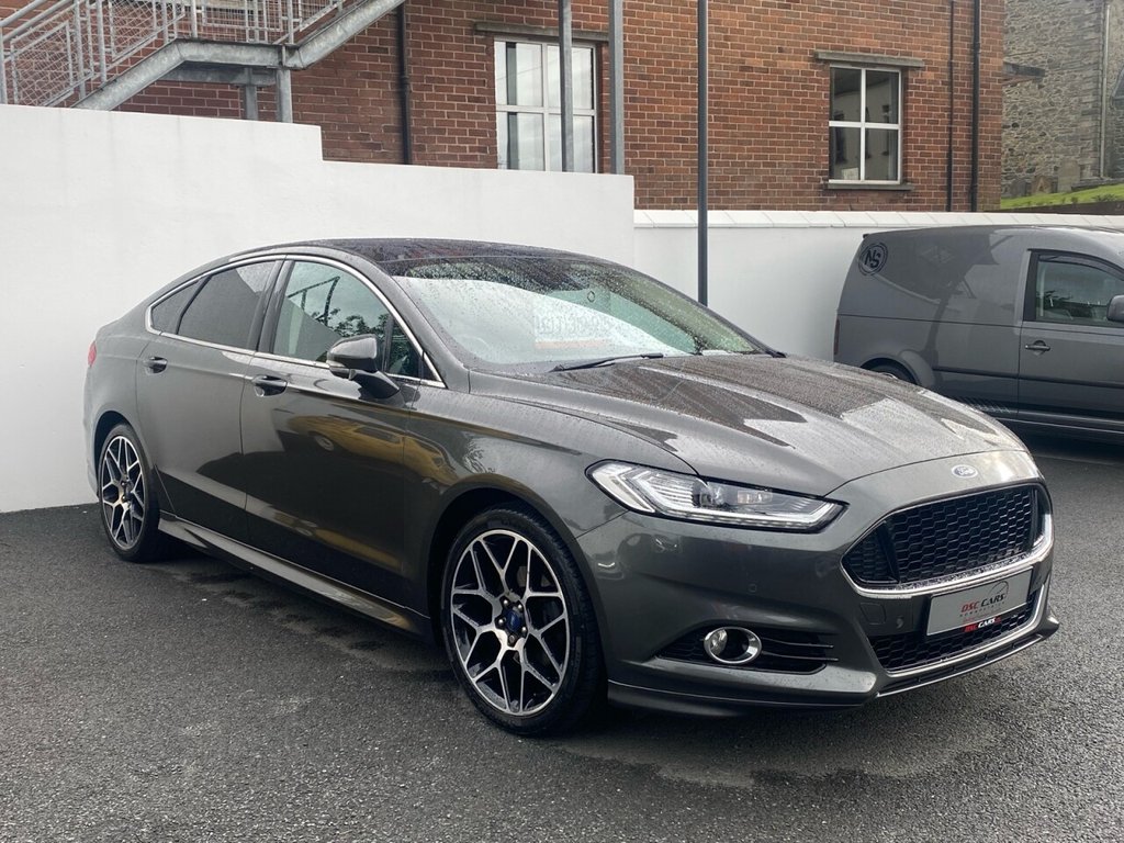 USED 2016 16 FORD MONDEO 2.0 TITANIUM TDCI 5d 177 BHP FULL BLACK LEATHER