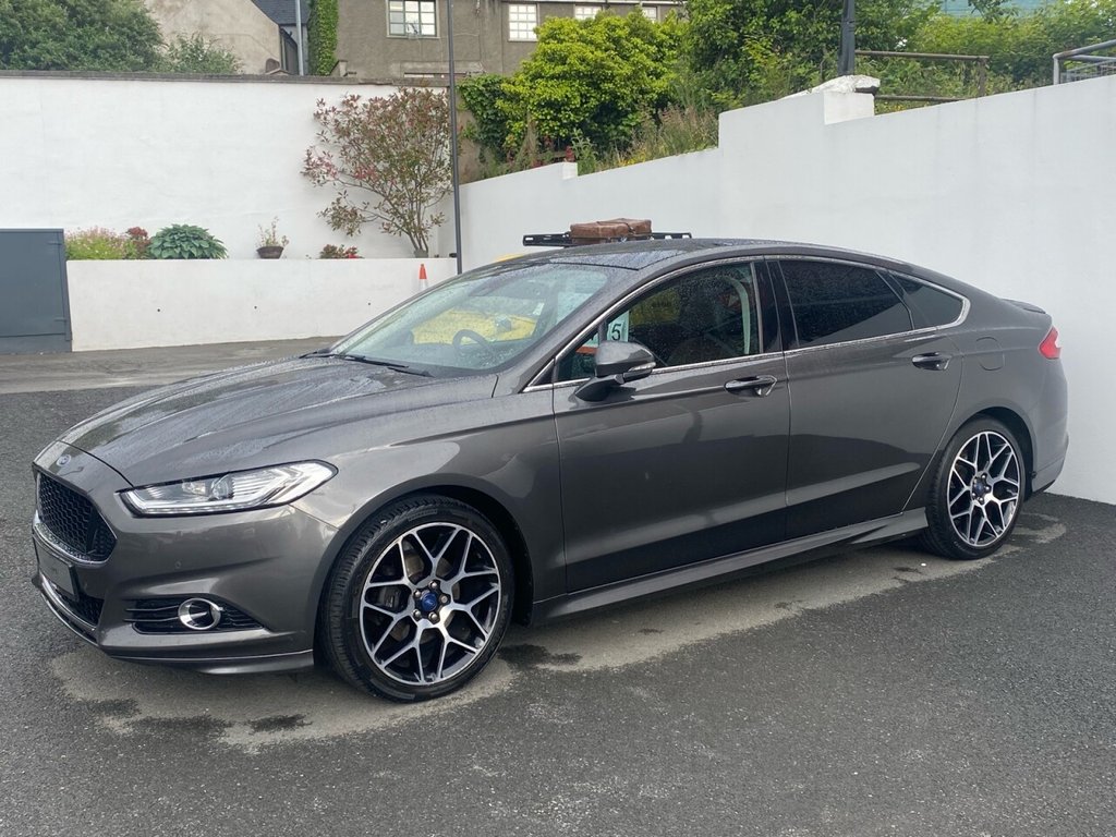 USED 2016 16 FORD MONDEO 2.0 TITANIUM TDCI 5d 177 BHP FULL BLACK LEATHER