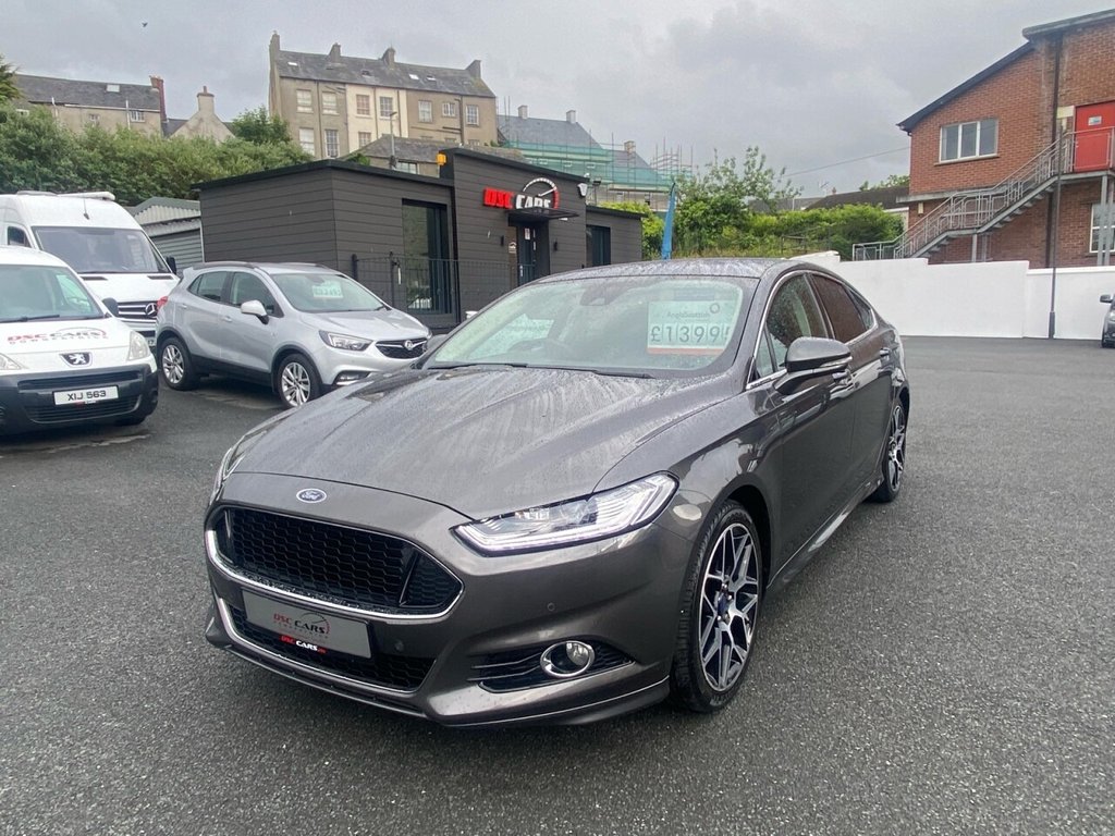 USED 2016 16 FORD MONDEO 2.0 TITANIUM TDCI 5d 177 BHP FULL BLACK LEATHER