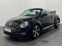 USED 2014 14 VOLKSWAGEN BEETLE 2.0 SPORT TDI DSG 2d 139 BHP Low Mileage 35560 Miles Automatic DSG, Striking metallic black , navigation /media touch screen, 18" Diamond cut alloy wheels, in stock ready for summer cruising with FREE UK DELIVERY