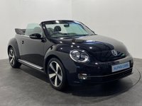USED 2014 14 VOLKSWAGEN BEETLE 2.0 SPORT TDI DSG 2d 139 BHP Low Mileage 35560 Miles Automatic DSG, Striking metallic black , navigation /media touch screen, 18" Diamond cut alloy wheels, in stock ready for summer cruising with FREE UK DELIVERY