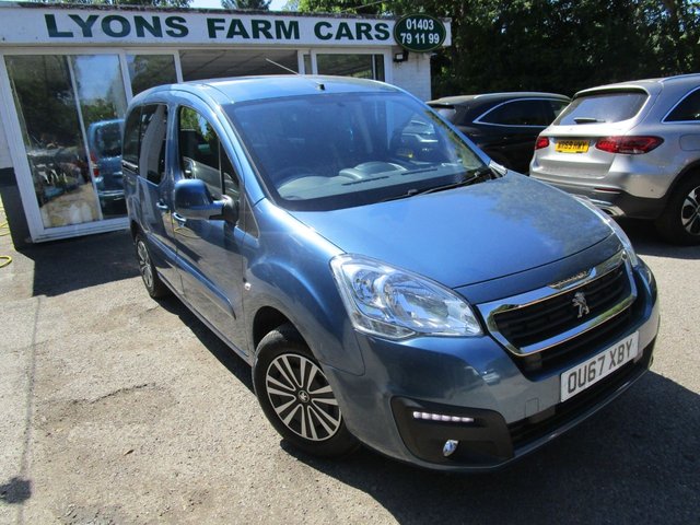 2017 67 Peugeot Partner 1.6 BLUE HDI S/S TEPEE ACTIVE 5d 98 BHP