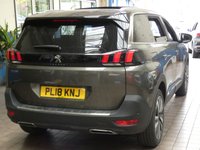 USED 2018 18 PEUGEOT 5008 1.6 THP S/S GT LINE PREMIUM 5d 165 BHP 7 SEATS SAT NAV SUNROOF GENUINE LOW MILEAGE 6 MONTHS GOLD WARRANTY