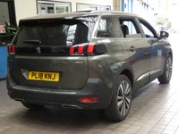 USED 2018 18 PEUGEOT 5008 1.6 THP S/S GT LINE PREMIUM 5d 165 BHP 7 SEATS SAT NAV SUNROOF GENUINE LOW MILEAGE 6 MONTHS GOLD WARRANTY