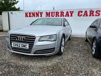USED 2012 62 AUDI A8 3.0 TDI QUATTRO SE EXECUTIVE 4d 247 BHP 