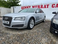 USED 2012 62 AUDI A8 3.0 TDI QUATTRO SE EXECUTIVE 4d 247 BHP 
