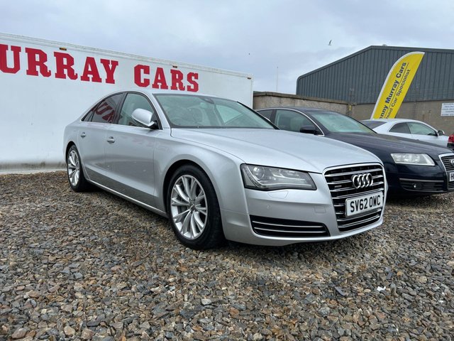 2012 62 Audi A8 3.0 TDI QUATTRO SE EXECUTIVE 4d 247 BHP