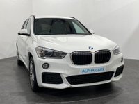USED 2018 18 BMW X1 2.0 XDRIVE18D M SPORT 5d 148 BHP Striking Alpine white 2.0 X DRIVE M SPORT