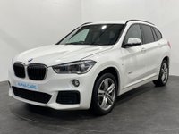 USED 2018 18 BMW X1 2.0 XDRIVE18D M SPORT 5d 148 BHP Striking Alpine white 2.0 X DRIVE M SPORT