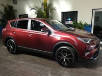 USED 2017 66 TOYOTA RAV4 2.5 VVT-I ICON AWD TSS 5d 197 BHP &pound;30 ROAD TAX SAT NAV CAMERA PART LEATHER