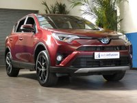 USED 2017 66 TOYOTA RAV4 2.5 VVT-I ICON AWD TSS 5d 197 BHP &pound;30 ROAD TAX SAT NAV CAMERA PART LEATHER