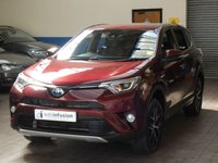 USED 2017 66 TOYOTA RAV4 2.5 VVT-I ICON AWD TSS 5d 197 BHP &pound;30 ROAD TAX SAT NAV CAMERA PART LEATHER