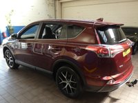 USED 2017 66 TOYOTA RAV4 2.5 VVT-I ICON AWD TSS 5d 197 BHP &pound;30 ROAD TAX SAT NAV CAMERA PART LEATHER