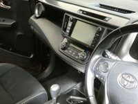 USED 2017 66 TOYOTA RAV4 2.5 VVT-I ICON AWD TSS 5d 197 BHP &pound;30 ROAD TAX SAT NAV CAMERA PART LEATHER