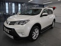 USED 2013 13 TOYOTA RAV4 2.2 D-4D INVINCIBLE 5d 150 BHP ABSOLUTELY STUNNING CONDITION WITH FULL YEARLY TOYOTA SERVICE HISTORY