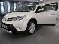 USED 2013 13 TOYOTA RAV4 2.2 D-4D INVINCIBLE 5d 150 BHP ABSOLUTELY STUNNING CONDITION WITH FULL YEARLY TOYOTA SERVICE HISTORY