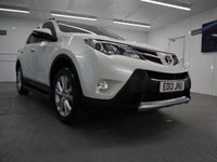 USED 2013 13 TOYOTA RAV4 2.2 D-4D INVINCIBLE 5d 150 BHP ABSOLUTELY STUNNING CONDITION WITH FULL YEARLY TOYOTA SERVICE HISTORY