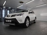 USED 2013 13 TOYOTA RAV4 2.2 D-4D INVINCIBLE 5d 150 BHP ABSOLUTELY STUNNING CONDITION WITH FULL YEARLY TOYOTA SERVICE HISTORY