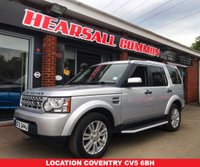 USED 2013 LAND ROVER DISCOVERY 3.0 4 SDV6 COMMERCIAL 255 BHP CAMBELTED SERVICE HISTORY !