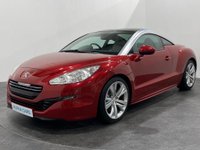 USED 2013 PEUGEOT RCZ 2.0 HDI GT 2d 163 BHP Registration number included, super low mileage 33144, huge specification becoming very rare to own , striking morrocan red, silver leather interior, in stock and ready for FREE UK DELIVERY