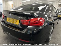 USED 2017 67 BMW 4 SERIES 435D TWIN TURBO DIESEL GRAN COUPE M SPORT X DRIVE 4.4 AUTO EURO 6 313 PS UK DELIVERY FLAT FEE &pound;100*VIDEO AVAILABLE*FINANCE ARRANGED*PART EX*HPI CLEAR