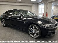 USED 2017 67 BMW 4 SERIES 435D TWIN TURBO DIESEL GRAN COUPE M SPORT X DRIVE 4.4 AUTO EURO 6 313 PS UK DELIVERY FLAT FEE &pound;100*VIDEO AVAILABLE*FINANCE ARRANGED*PART EX*HPI CLEAR