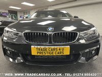 USED 2017 67 BMW 4 SERIES 435D TWIN TURBO DIESEL GRAN COUPE M SPORT X DRIVE 4.4 AUTO EURO 6 313 PS UK DELIVERY FLAT FEE &pound;100*VIDEO AVAILABLE*FINANCE ARRANGED*PART EX*HPI CLEAR