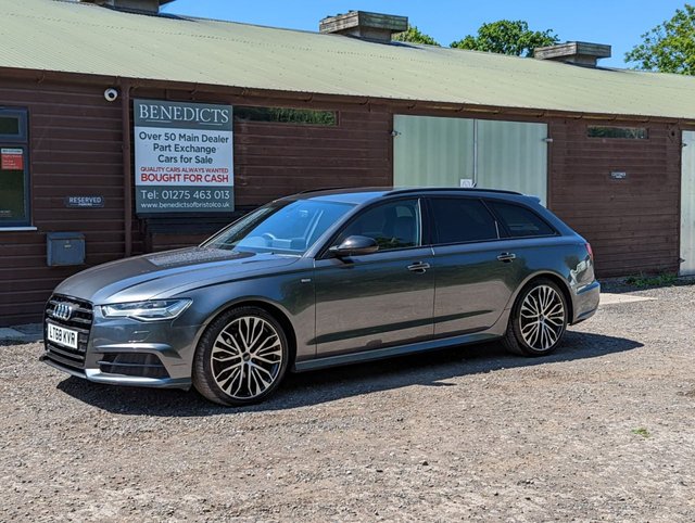 2018 68 Audi A6 2.0 AVANT TDI QUATTRO BLACK EDITION 5d 188 BHP