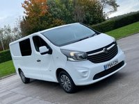 USED 2014 64 VAUXHALL VIVARO 1.6 2900 L2H1 CDTI P/V 114 BHP ** NO VAT ** NO VAT **