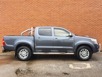 USED 2014 63 TOYOTA HI-LUX 3.0 INVINCIBLE 4X4 D-4D DCB 169 BHP ** NO VAT ** NO VAT - LOW MILES - REAR CAMERA - SAT NAV - FULL BLACK LEATHER HEATED SEATS