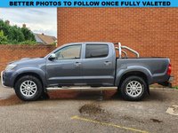 USED 2014 63 TOYOTA HI-LUX 3.0 INVINCIBLE 4X4 D-4D DCB 169 BHP ** NO VAT ** NO VAT - LOW MILES - REAR CAMERA - SAT NAV - FULL BLACK LEATHER HEATED SEATS