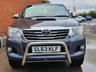 USED 2014 63 TOYOTA HI-LUX 3.0 INVINCIBLE 4X4 D-4D DCB 169 BHP ** NO VAT ** NO VAT - LOW MILES - REAR CAMERA - SAT NAV - FULL BLACK LEATHER HEATED SEATS