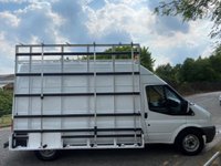 USED 2013 63 FORD TRANSIT T350 Tdci 125  LWB [ GLAZIERS FRAIL RACK ] H/R P/V 