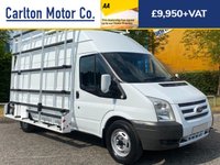 USED 2013 63 FORD TRANSIT T350 Tdci 125  LWB [ GLAZIERS FRAIL RACK ] H/R P/V 