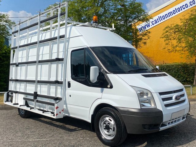 2013 63 Ford Transit T350 Tdci 125  LWB [ GLAZIERS FRAIL RACK ] H/R P/V
