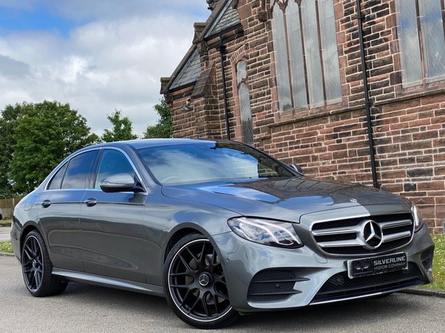 2018 18 Mercedes-Benz E-Class 2.0 E 220 D AMG LINE 4d 192 BHP
