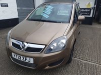 USED 2013 13 VAUXHALL ZAFIRA 1.7 EXCLUSIV NAV CDTI ECOFLEX 5d 108 BHP 