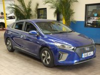 USED 2019 19 HYUNDAI IONIQ 1.6 PREMIUM 5d 140 BHP SAT NAV REAR VIEW CAMERA HYUNDAI WARRANTY MARCH 2024