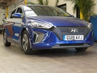 USED 2019 19 HYUNDAI IONIQ 1.6 PREMIUM 5d 140 BHP SAT NAV REAR VIEW CAMERA HYUNDAI WARRANTY MARCH 2024