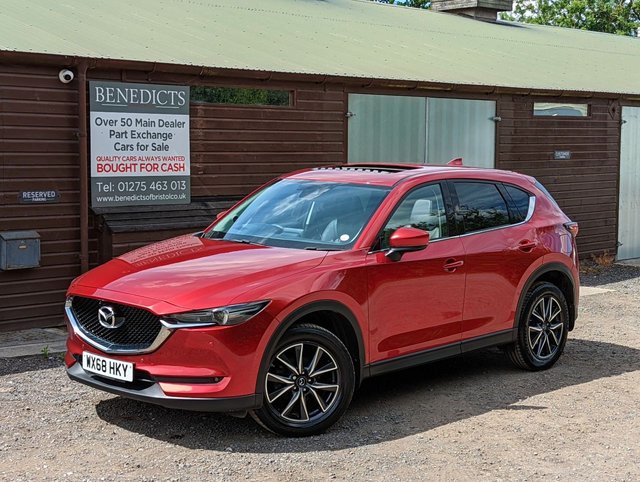 2018 68 Mazda CX-5 2.2 D SPORT NAV 4WD 5d 173 BHP