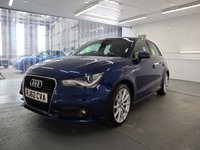 USED 2012 62 AUDI A1 1.4 SPORTBACK TFSI S LINE 5d 122 BHP THIS SUPERB AUDI A1 WHICH IS PACKED FULL OF FACTORY EXTRAS AND HAS A WEALTH OF SERVICE INFORMATION IS WELL WORTH THE LOOK.