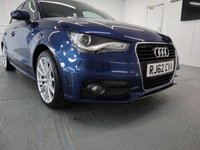 USED 2012 62 AUDI A1 1.4 SPORTBACK TFSI S LINE 5d 122 BHP THIS SUPERB AUDI A1 WHICH IS PACKED FULL OF FACTORY EXTRAS AND HAS A WEALTH OF SERVICE INFORMATION IS WELL WORTH THE LOOK.