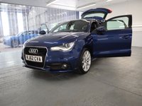 USED 2012 62 AUDI A1 1.4 SPORTBACK TFSI S LINE 5d 122 BHP THIS SUPERB AUDI A1 WHICH IS PACKED FULL OF FACTORY EXTRAS AND HAS A WEALTH OF SERVICE INFORMATION IS WELL WORTH THE LOOK.