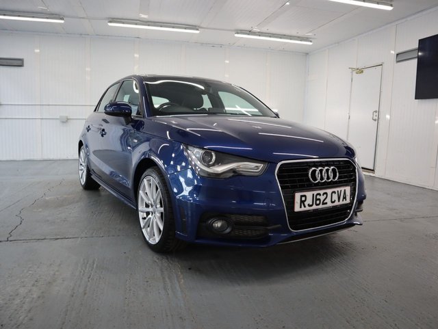 2012 62 Audi A1 1.4 SPORTBACK TFSI S LINE 5d 122 BHP