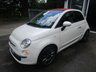 USED 2015 15 FIAT 500C 1.2 LOUNGE CONVERTIBLE 3d 69 BHP *Optional extra Pearlescent White Tricoat Paint with upgraded 16" Alloy Wheels & Automatic Climate Control* Fiat Main Dealer Service History + Just Serviced, Two Previous Owners, MOT until June 2023, Convertible, Great fuel economy! Only &pound;30 Road Tax!