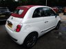 USED 2015 15 FIAT 500C 1.2 LOUNGE CONVERTIBLE 3d 69 BHP *Optional extra Pearlescent White Tricoat Paint with upgraded 16" Alloy Wheels & Automatic Climate Control* Fiat Main Dealer Service History + Just Serviced, Two Previous Owners, MOT until June 2023, Convertible, Great fuel economy! Only &pound;30 Road Tax!