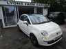 USED 2015 15 FIAT 500C 1.2 LOUNGE CONVERTIBLE 3d 69 BHP *Optional extra Pearlescent White Tricoat Paint with upgraded 16" Alloy Wheels & Automatic Climate Control* Fiat Main Dealer Service History + Just Serviced, Two Previous Owners, MOT until June 2023, Convertible, Great fuel economy! Only &pound;30 Road Tax!
