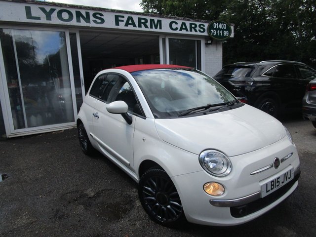 2015 15 Fiat 500c 1.2 LOUNGE CONVERTIBLE 3d 69 BHP